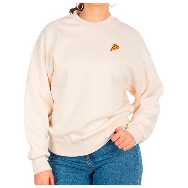 Iriedaily - Women's Pizza Love Crew - Pullover Gr L;M;S;XL;XS grün;weiß von Iriedaily