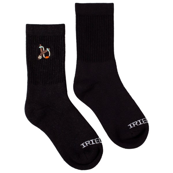 Iriedaily - Zwille Sock - Multifunktionssocken Gr 39-42 - M schwarz von Iriedaily