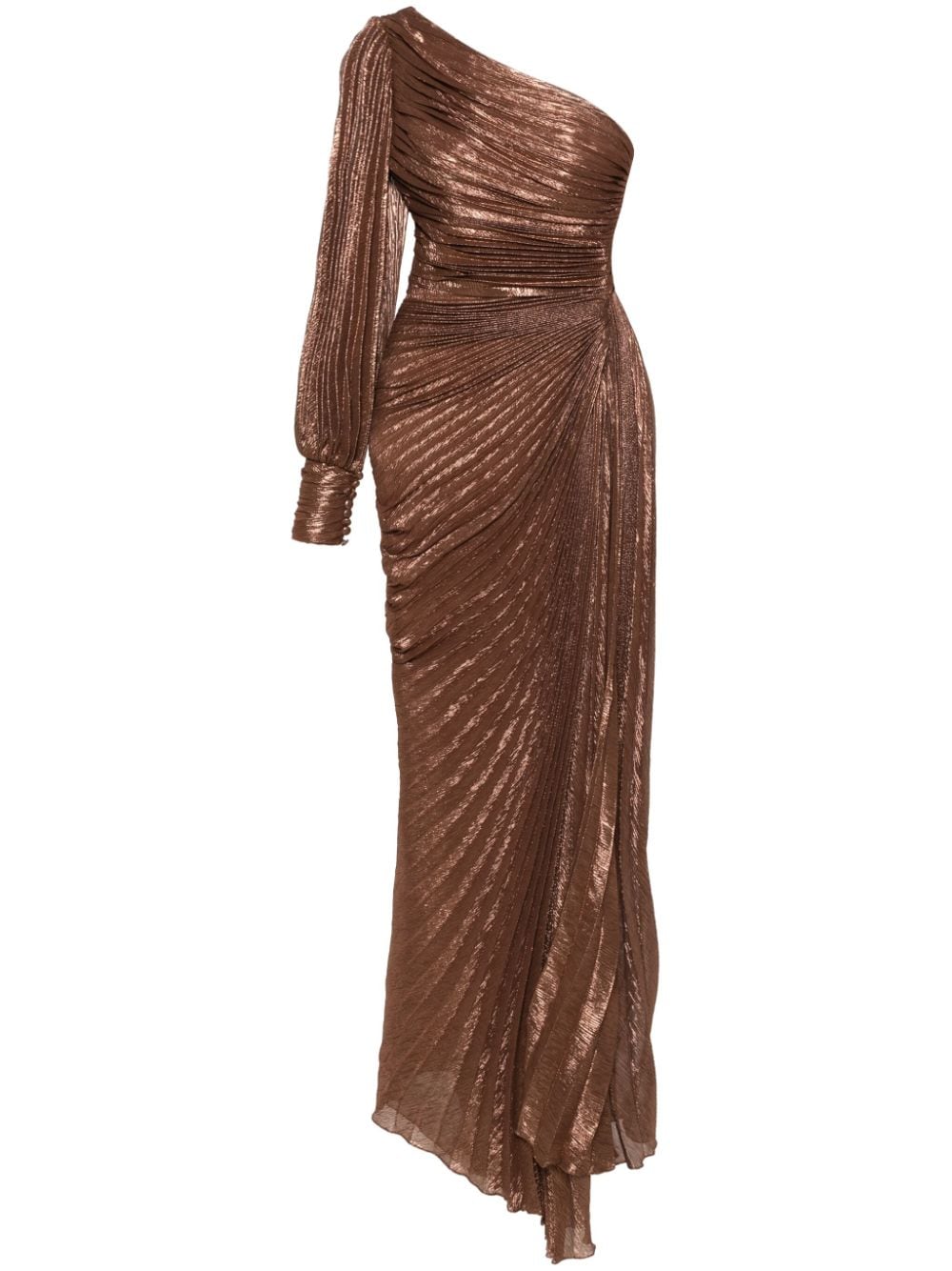 Iris Serban Cleo dress - Brown von Iris Serban