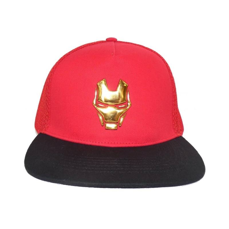 Gesicht Snapback Mütze Damen Rot Bunt ONE SIZE von Iron Man