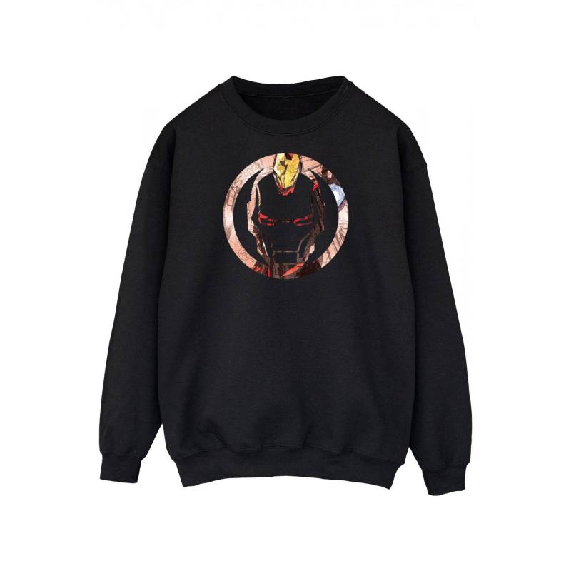 Sweatshirt Damen Schwarz XL von Iron Man