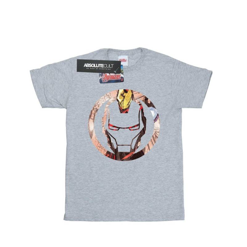 Tshirt Damen Grau 3XL von Iron Man