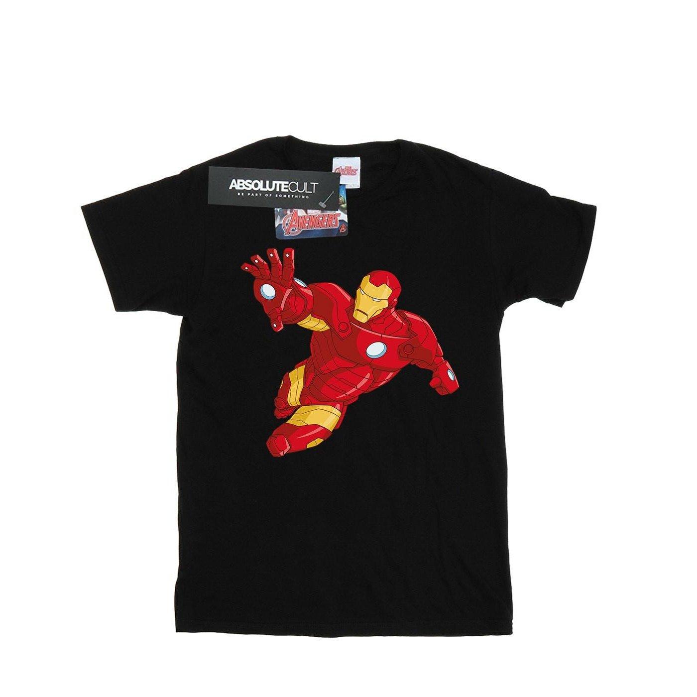 Tshirt Damen Schwarz 3XL von Iron Man