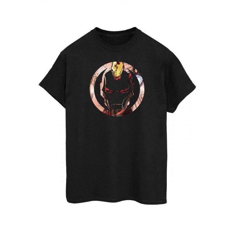 Tshirt Damen Schwarz 3XL von Iron Man