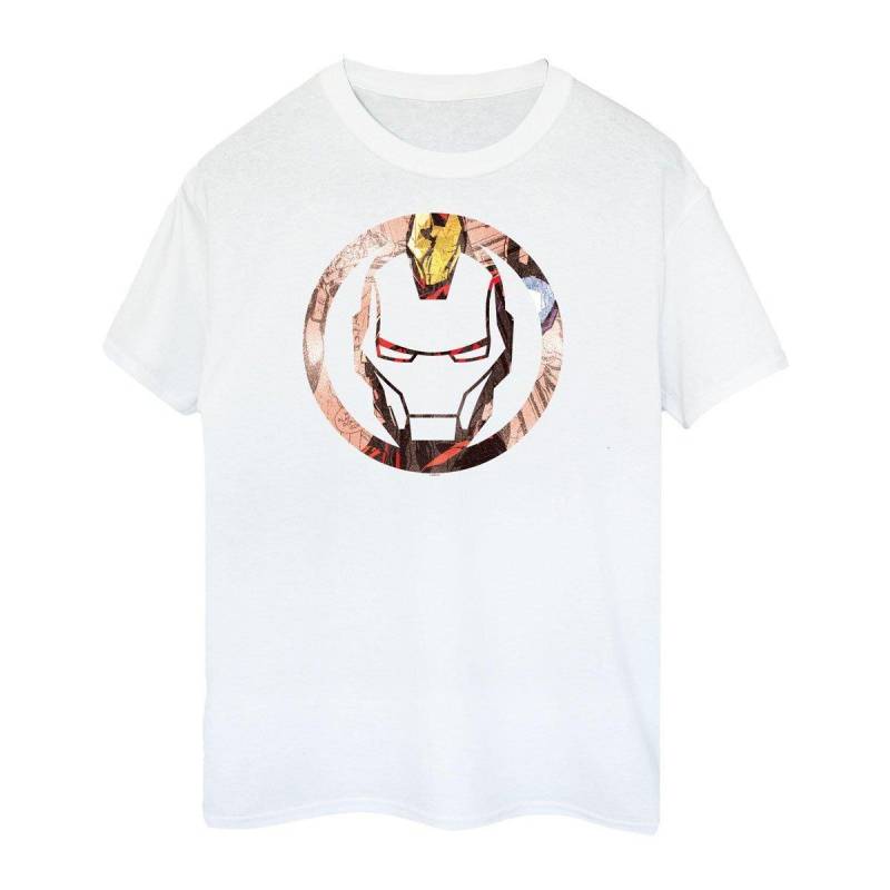 Tshirt Damen Weiss L von Iron Man