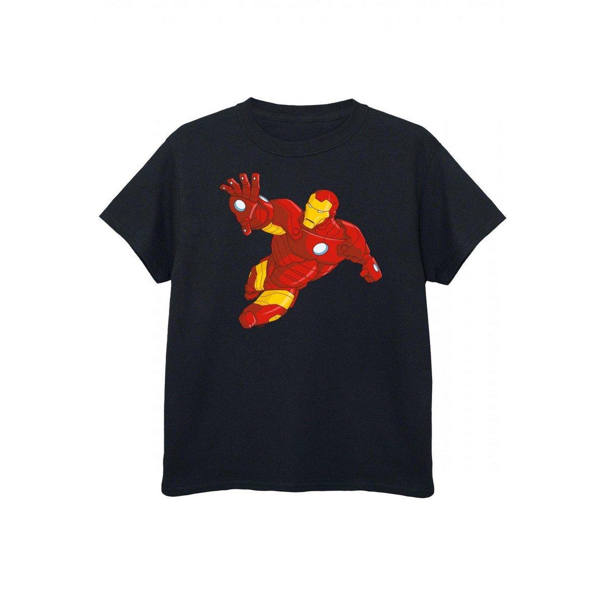 Tshirt Jungen Schwarz 116 von Iron Man