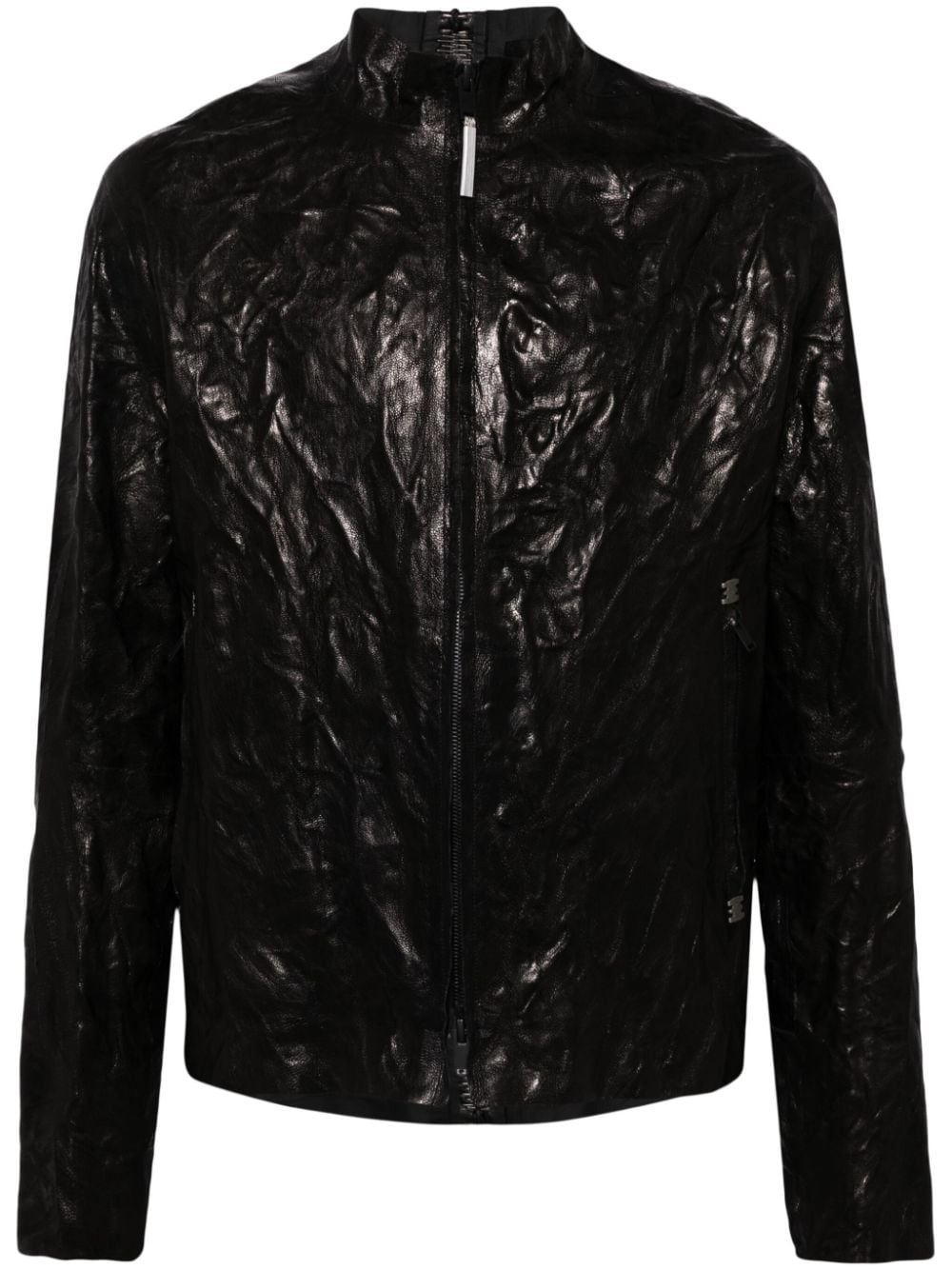 Isaac Sellam Experience Crassepouille leather jacket - Black von Isaac Sellam Experience