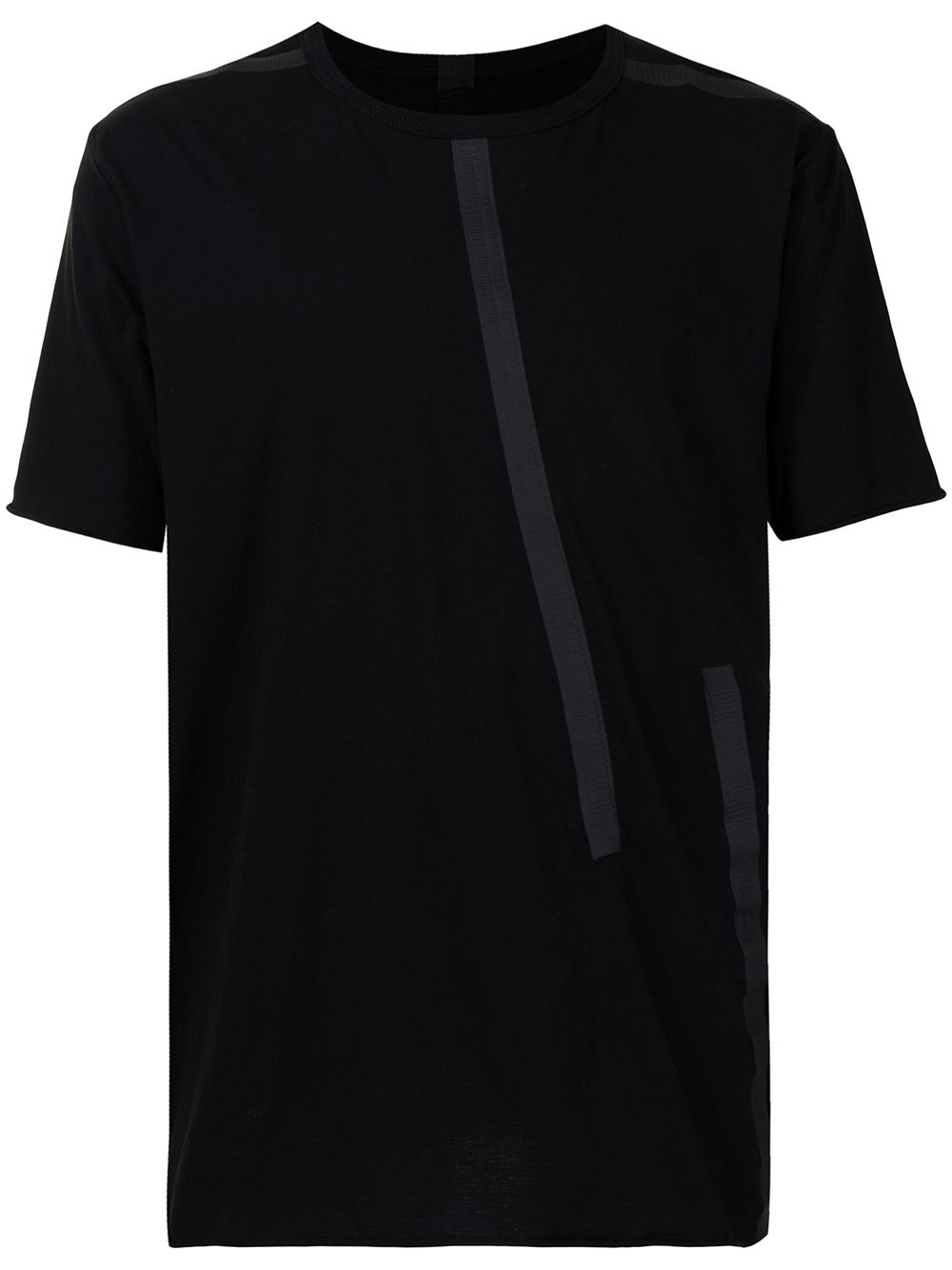 Isaac Sellam Experience tape-detail short-sleeved T-shirt - Black von Isaac Sellam Experience