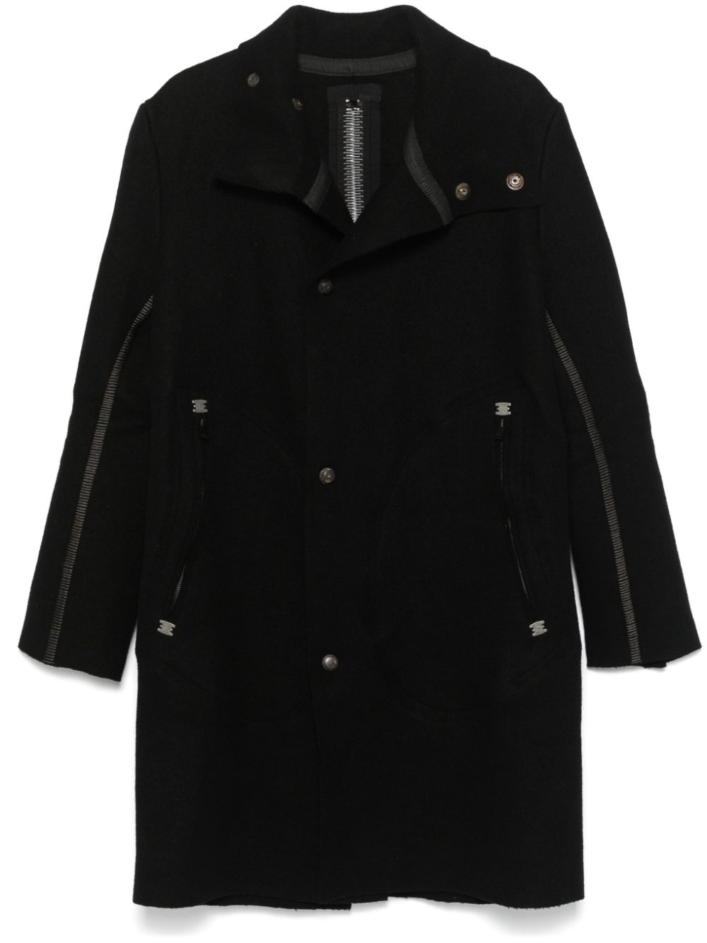 Isaac Sellam Experience wool coat - Black von Isaac Sellam Experience