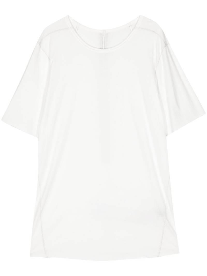 Isaac Sellam Experience zip-detailing organic cotton t-shirt - White von Isaac Sellam Experience