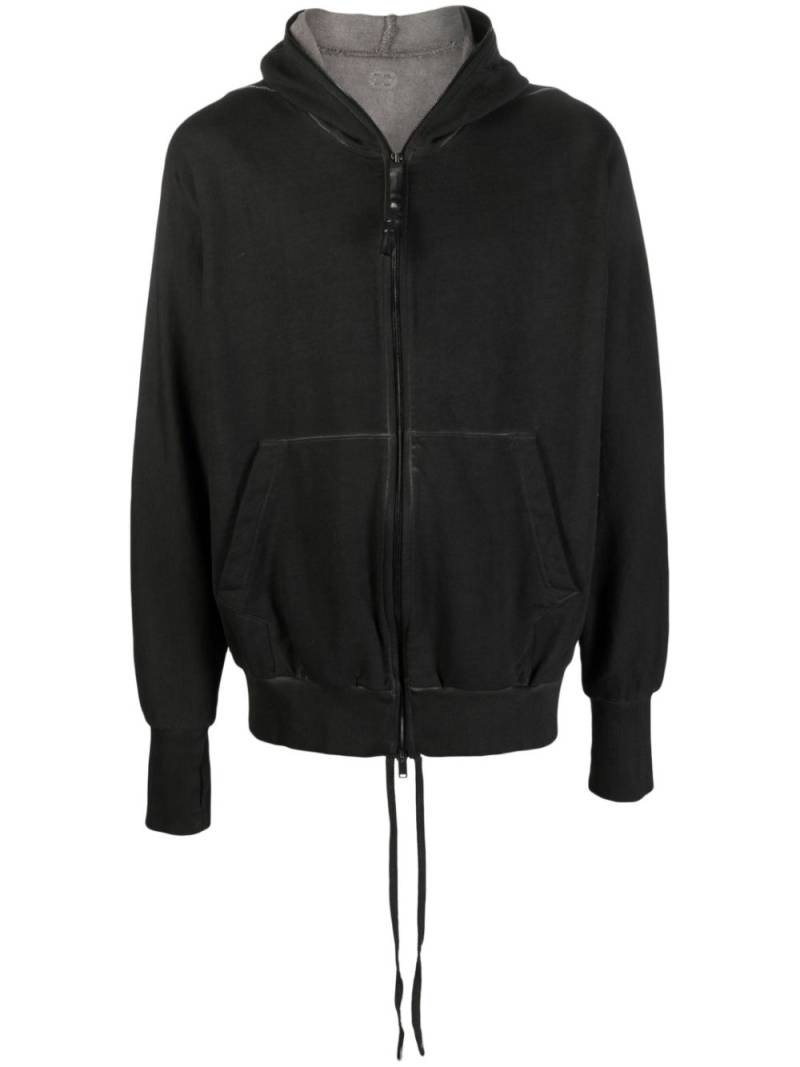 Isaac Sellam Experience zipped cotton hoodie jacket - Grey von Isaac Sellam Experience