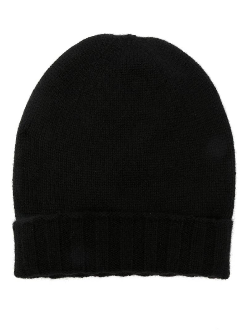 Isabel Benenato cashmere beanie - Black von Isabel Benenato