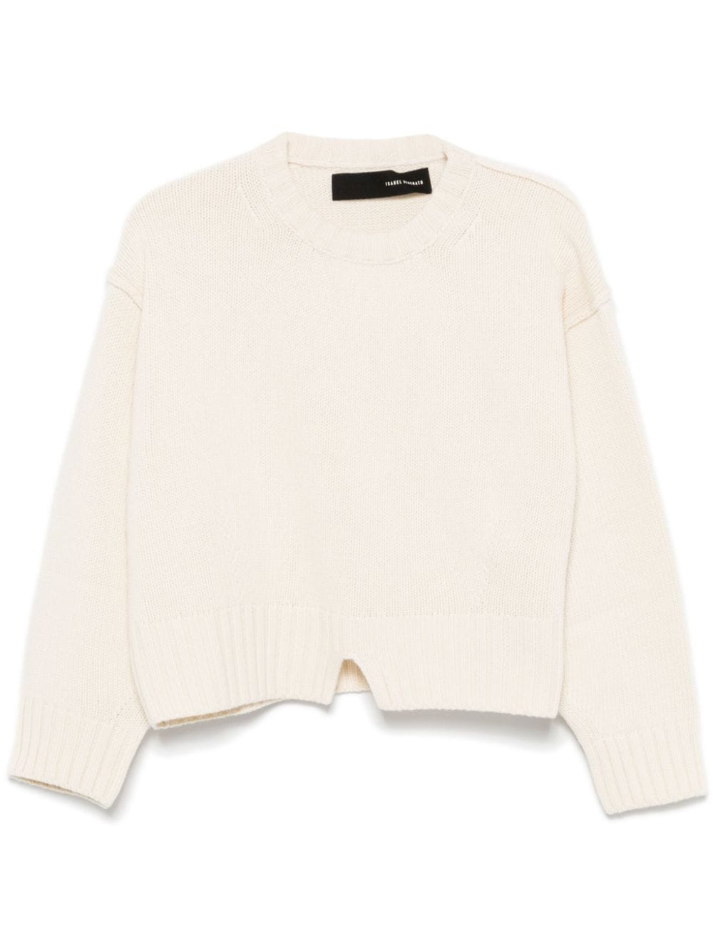 Isabel Benenato cropped jumper - White von Isabel Benenato