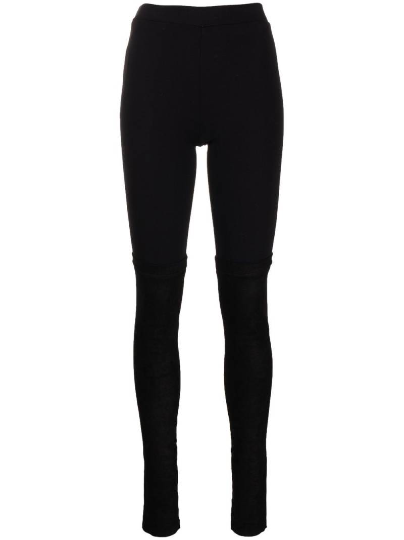 Isabel Benenato high-rise leggings - Black von Isabel Benenato