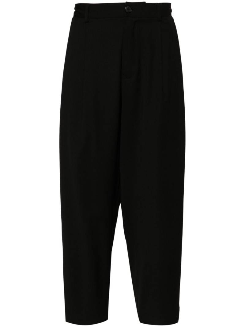 Isabel Benenato tailored cropped trousers - Black von Isabel Benenato