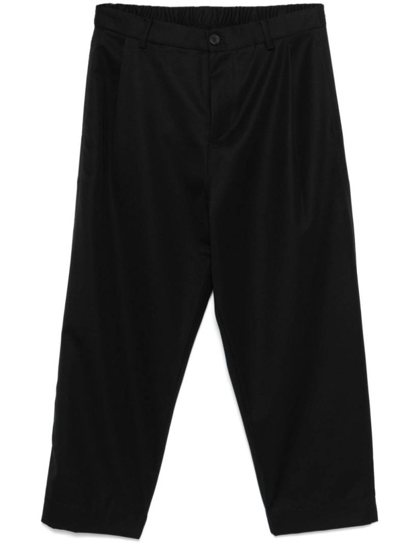 Isabel Benenato virgin wool trousers - Black von Isabel Benenato