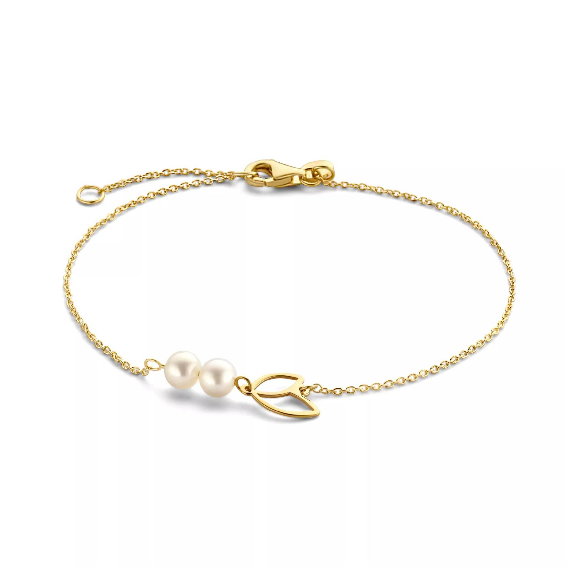 Isabel Bernard Armbanduhr - Isabel Bernard Belleville damen Armband 585 Gold I - Gr. ONE SIZE - in Gold - für Damen von Isabel Bernard