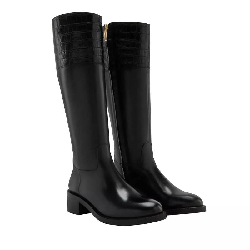 Isabel Bernard Boots & Stiefeletten - Vendôme Iris Calfskin Leather Boots - Gr. 42 (EU) - in Schwarz - für Damen von Isabel Bernard