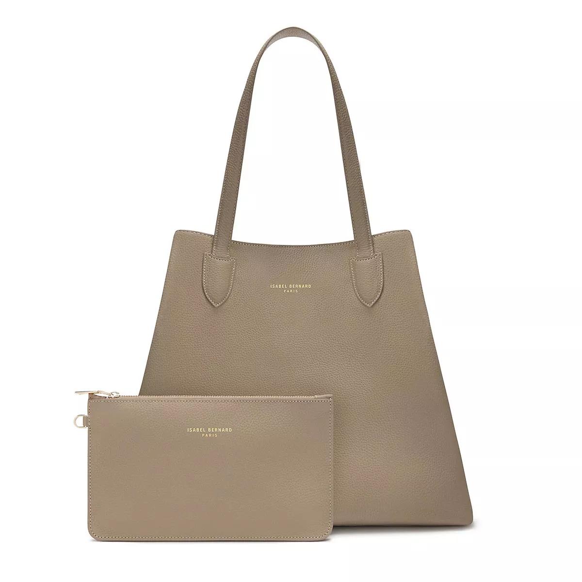 Isabel Bernard Henkeltasche - Honoré Francine calfskin leather handbag - Gr. unisize - in Beige - für Damen von Isabel Bernard