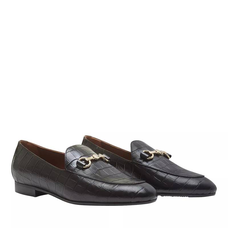 Isabel Bernard Loafer - Vendôme Fleur Calfskin Leather Loafers - Gr. 37 (EU) - in Schwarz - für Damen von Isabel Bernard