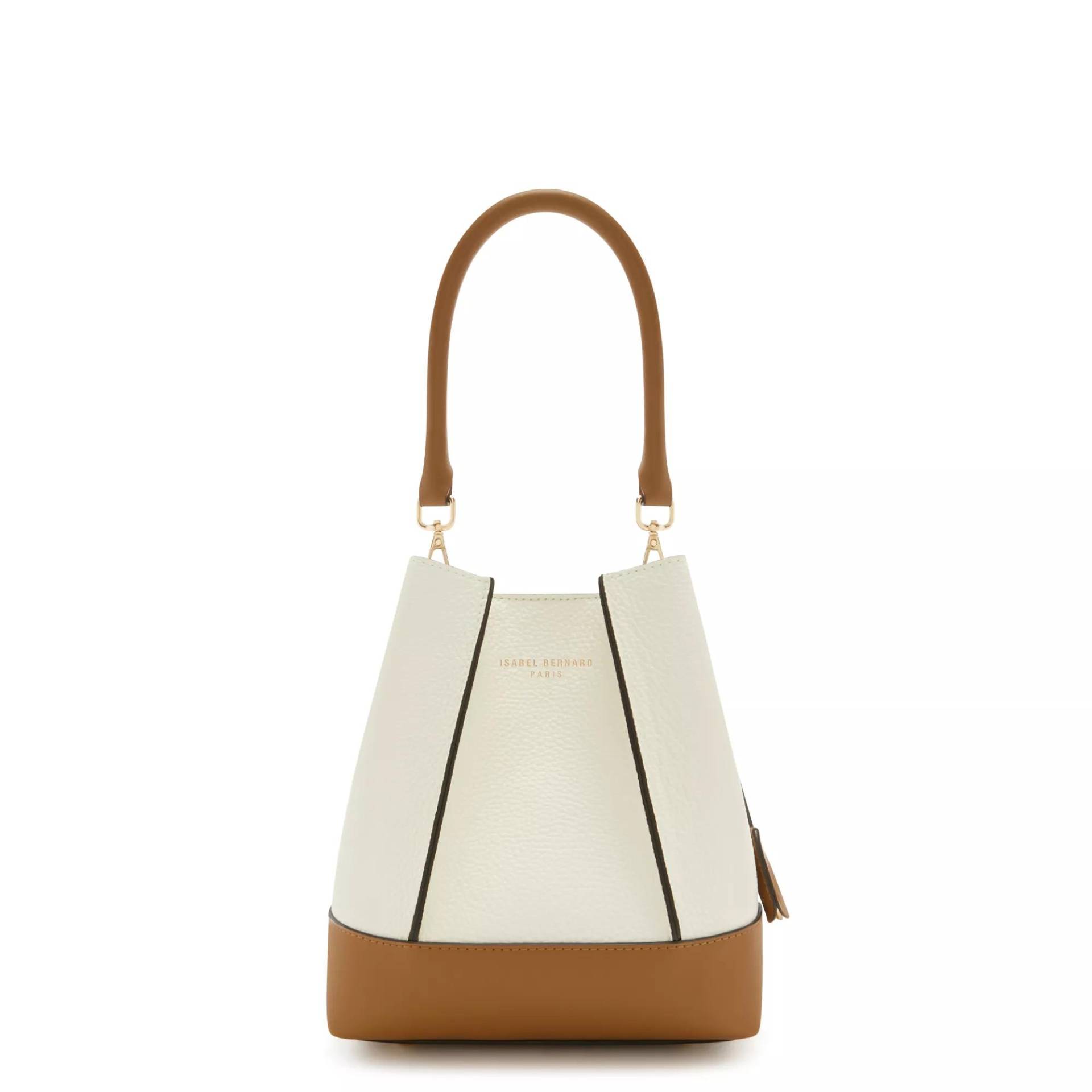 Isabel Bernard Umhängetasche - Isabel Bernard Femme Forte damen Handtasche Beige/ - Gr. unisize - in Beige - für Damen von Isabel Bernard