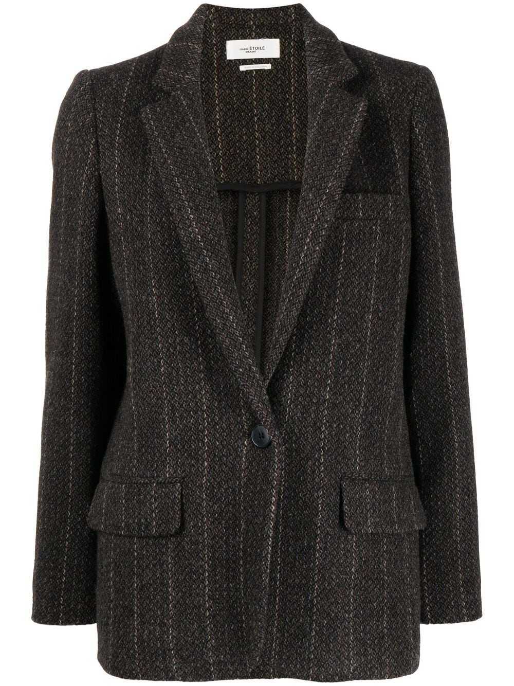 MARANT ÉTOILE Charlyne single-breasted wool blazer - Brown von MARANT ÉTOILE