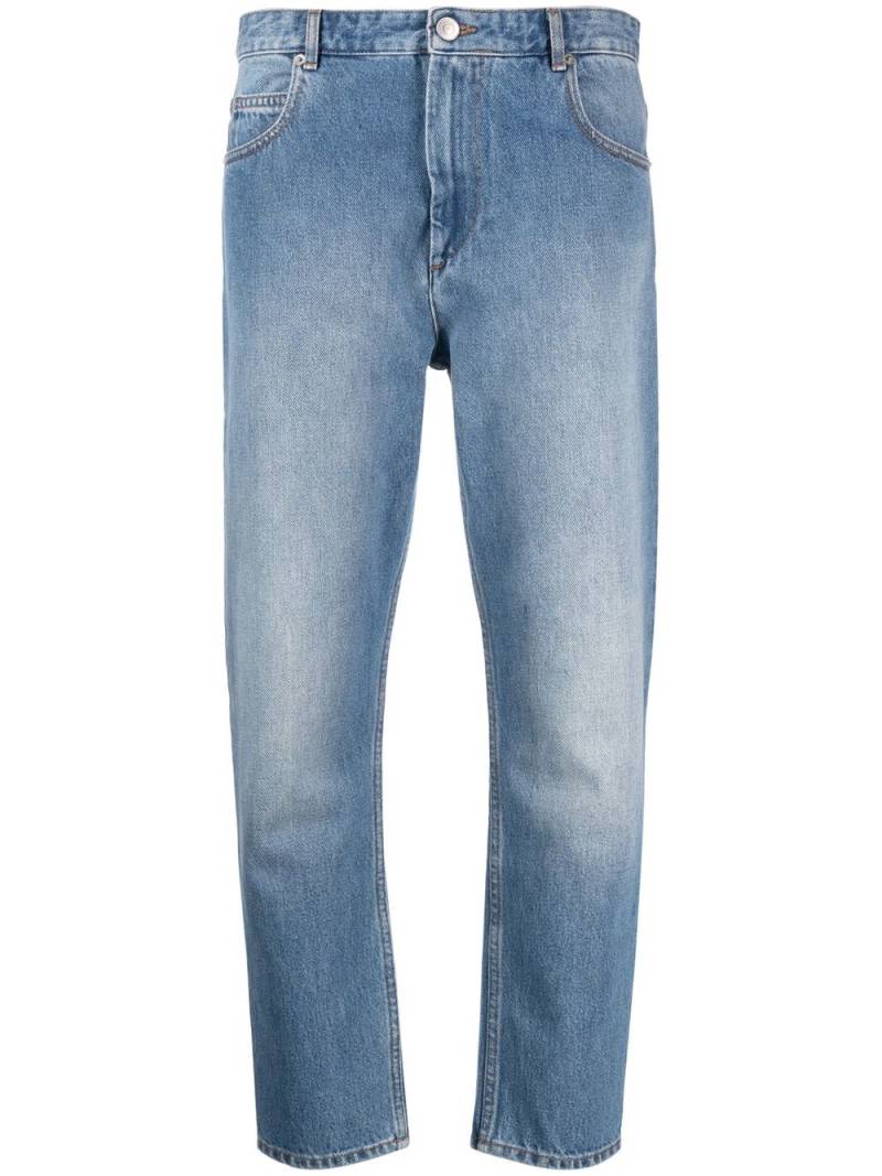 MARANT ÉTOILE Nea cropped slim-fit jeans - Blue von MARANT ÉTOILE