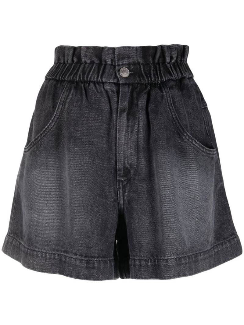 MARANT ÉTOILE Titea elasticated-waist denim shorts - Grey von MARANT ÉTOILE