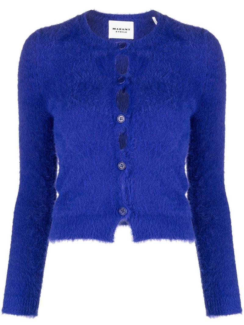 MARANT ÉTOILE button-front knitted cardigan - Blue von MARANT ÉTOILE