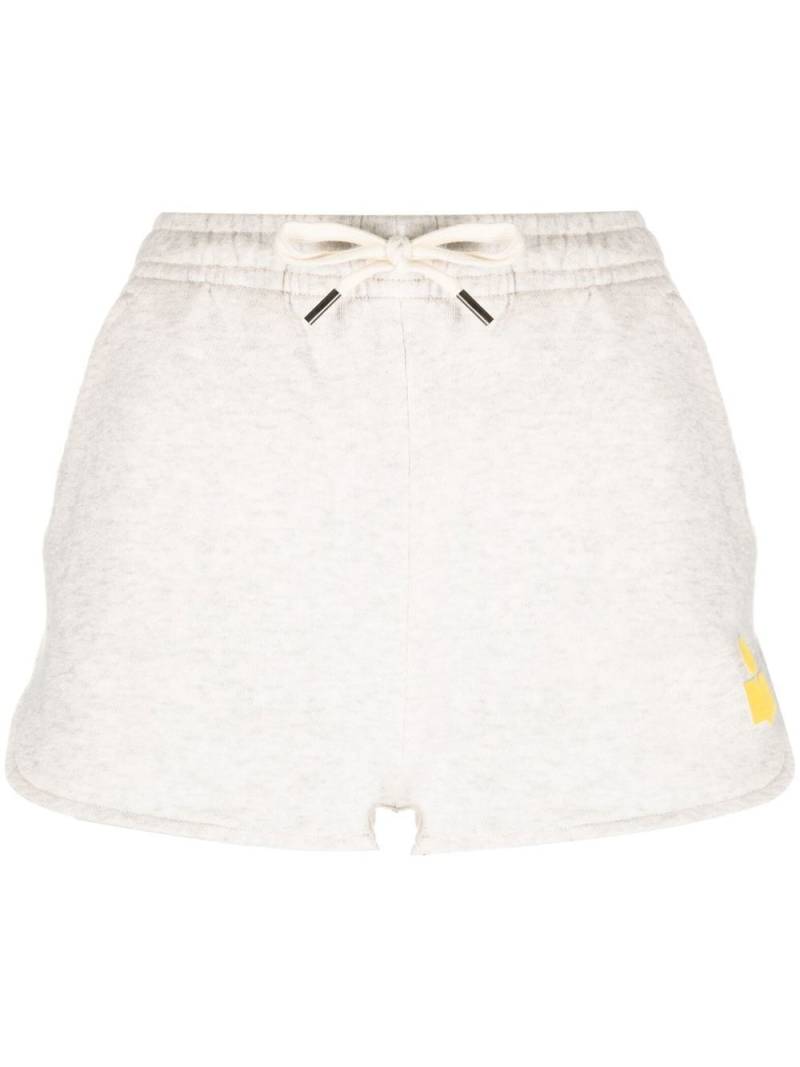 MARANT ÉTOILE cotton mini shorts - Neutrals von MARANT ÉTOILE
