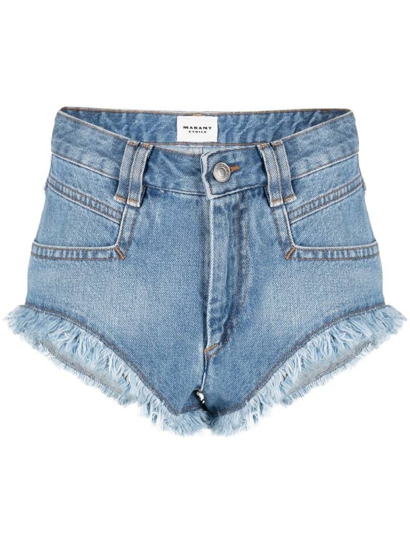 MARANT ÉTOILE Eneidao denim shorts - Blue von MARANT ÉTOILE