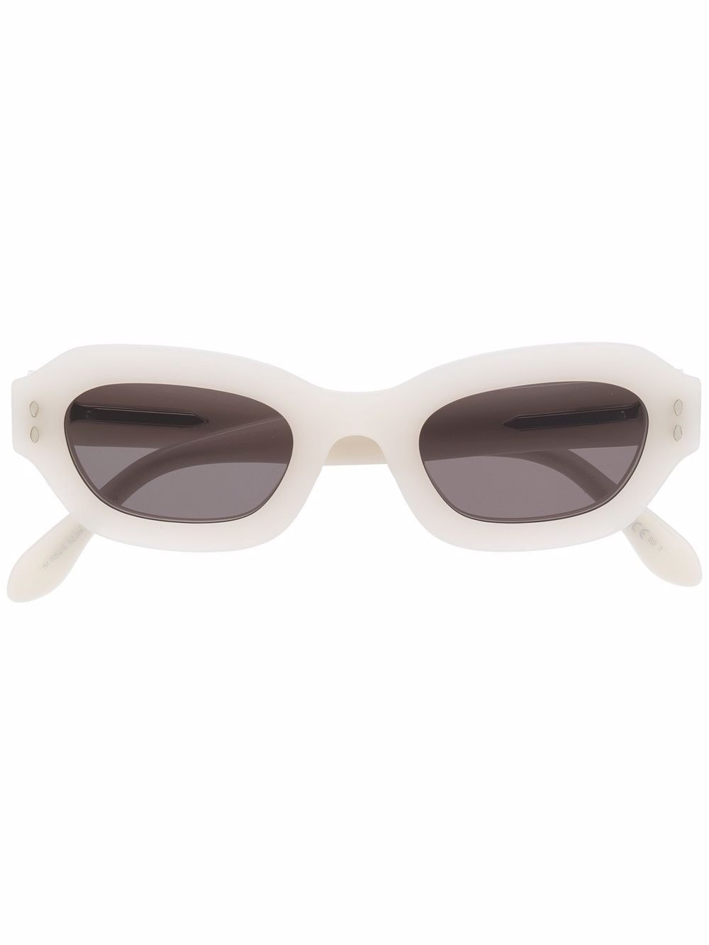 Isabel Marant Eyewear IM0052S Geometric Sunglasses - White von Isabel Marant Eyewear