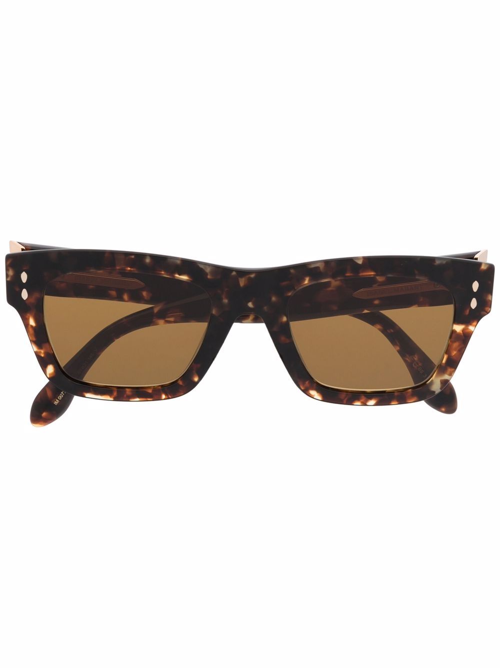 Isabel Marant Eyewear IM0072S Rectangular Sunglasses - Brown von Isabel Marant Eyewear