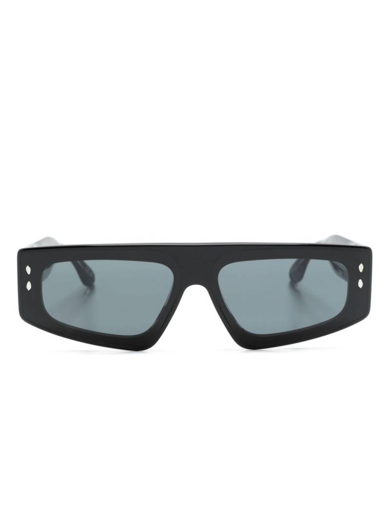 Isabel Marant Eyewear Zoomy geometric-frame sunglasses - Black von Isabel Marant Eyewear