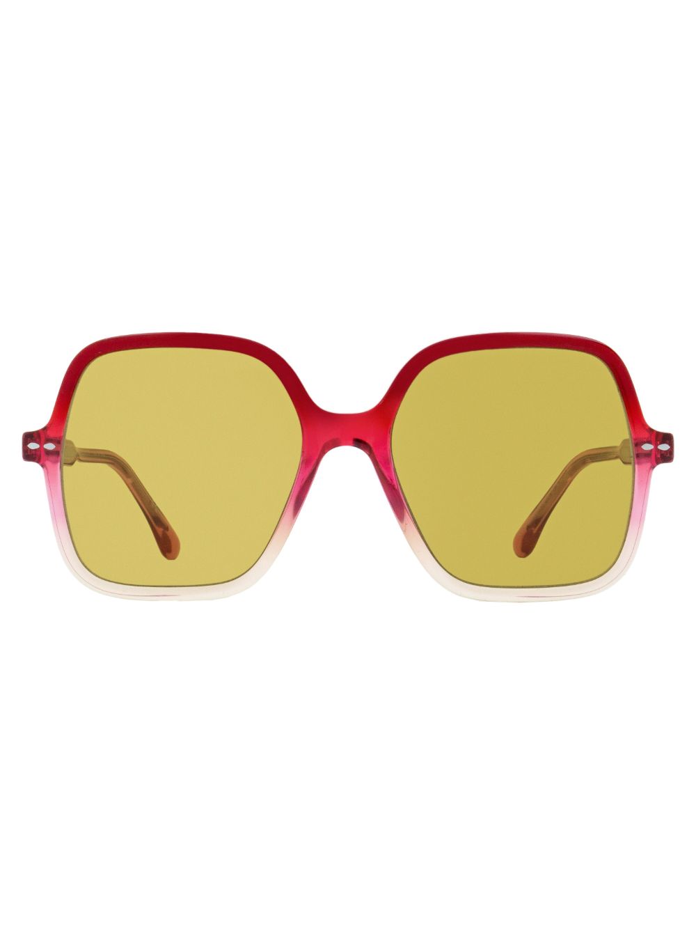 Isabel Marant Eyewear logo-engraved sunglasses - Red von Isabel Marant Eyewear