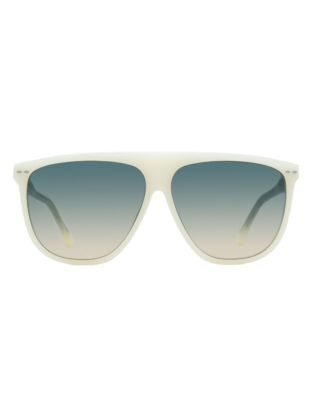 Isabel Marant Eyewear logo-print sunglasses - Neutrals von Isabel Marant Eyewear