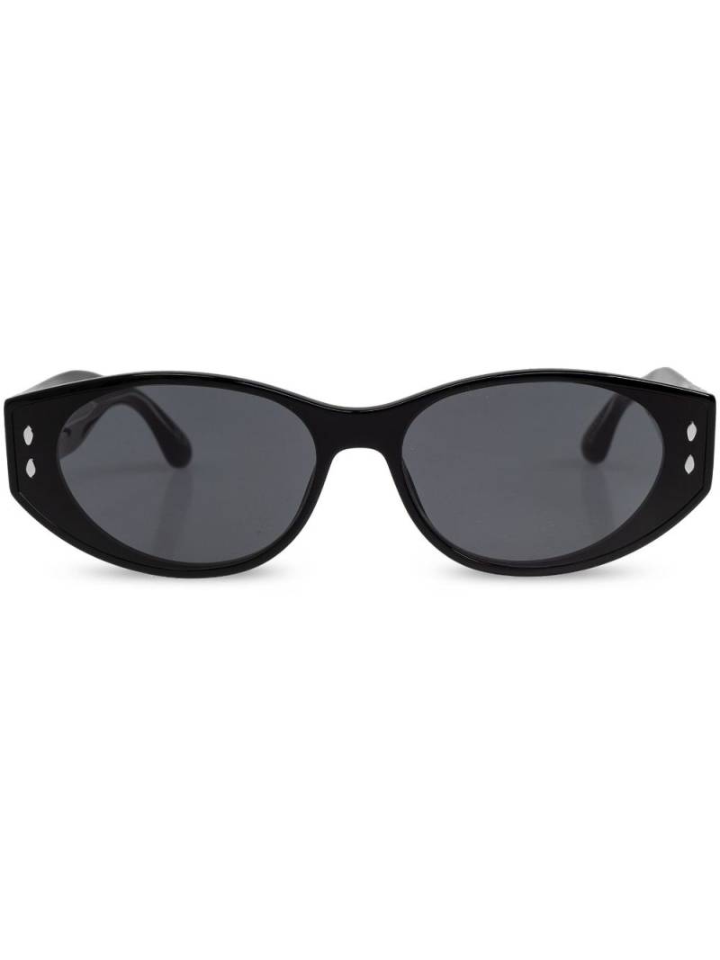 Isabel Marant Eyewear oval-frame sunglasses - Black von Isabel Marant Eyewear