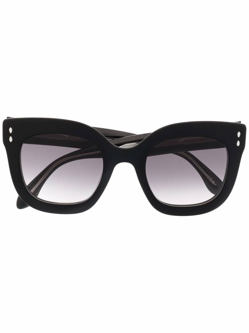 Isabel Marant Eyewear oversized-frame sunglasses - Black von Isabel Marant Eyewear