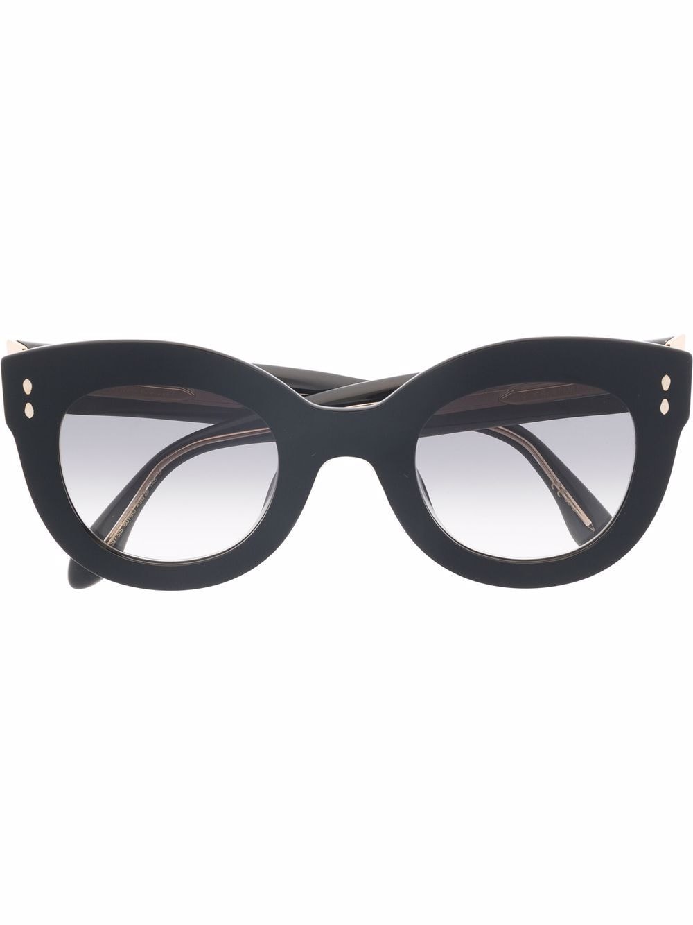 Isabel Marant Eyewear polished-effect cat-eye glasses - Black von Isabel Marant Eyewear