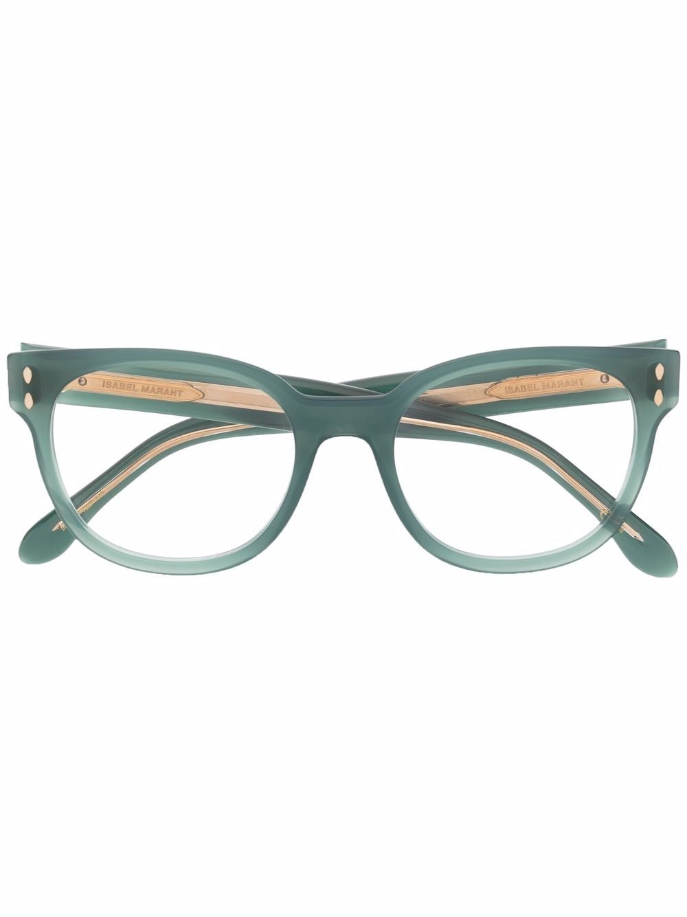 Isabel Marant Eyewear rounded cat-eye glasses - Green von Isabel Marant Eyewear