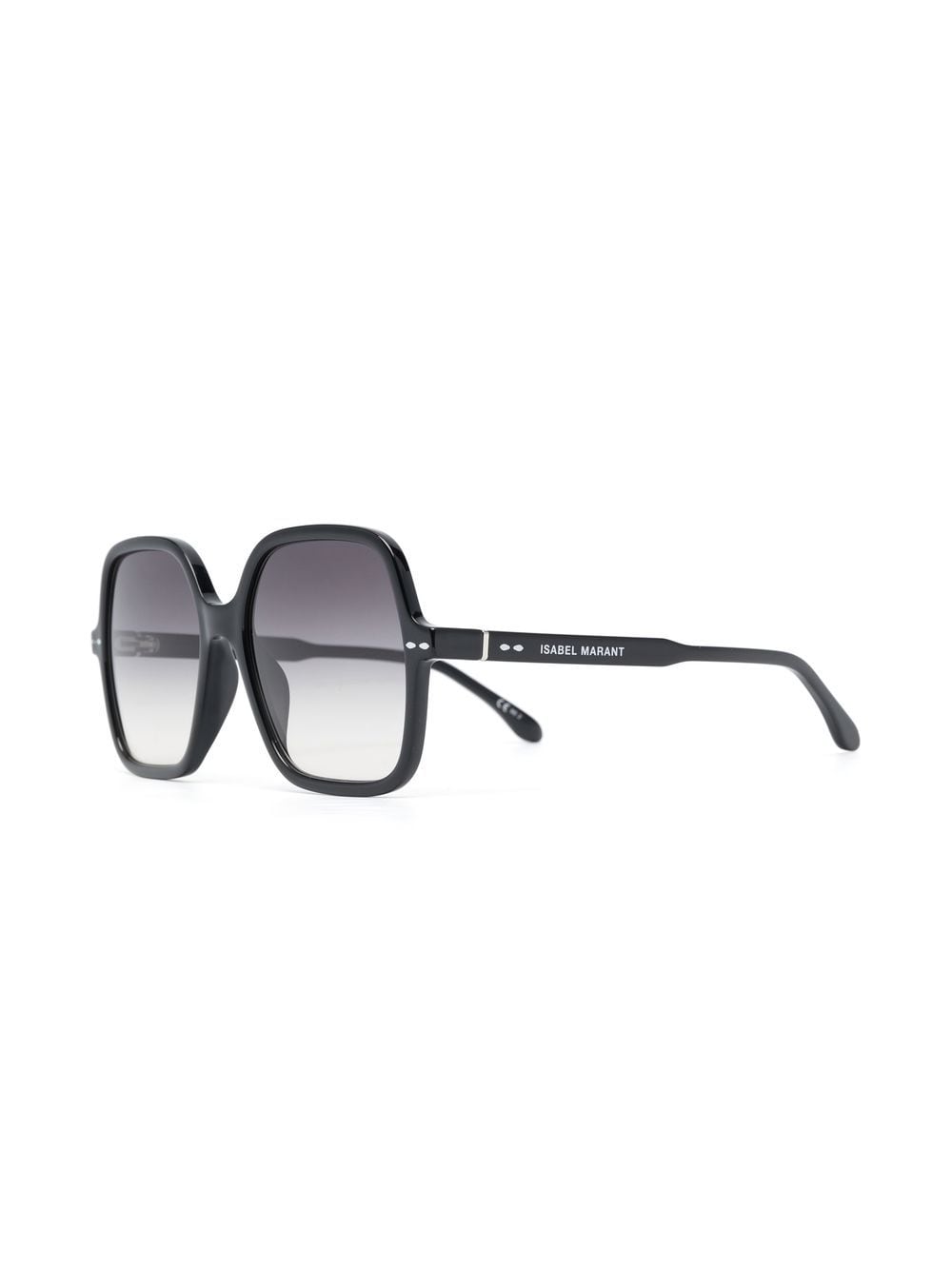 Isabel Marant Eyewear square frame sunglasses - Black von Isabel Marant Eyewear