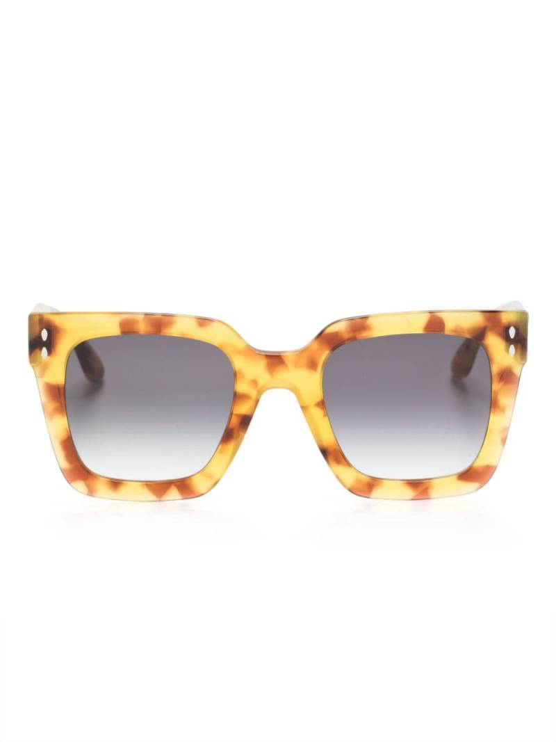 Isabel Marant Eyewear square-frame sunglasses - Brown von Isabel Marant Eyewear