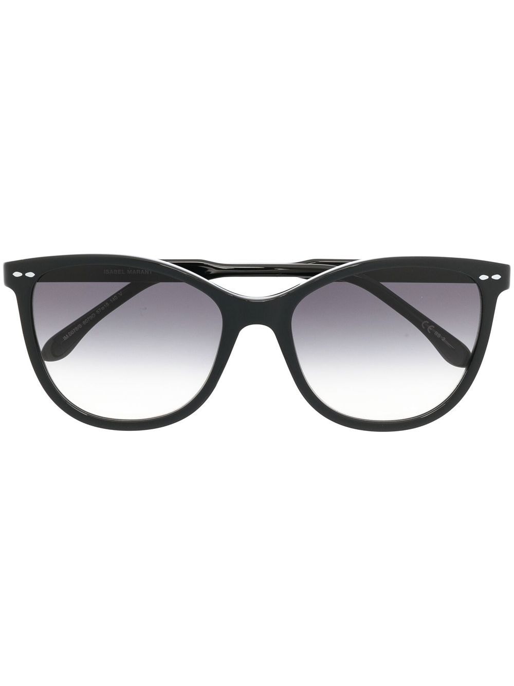 Isabel Marant Eyewear square tinted sunglasses - Black von Isabel Marant Eyewear