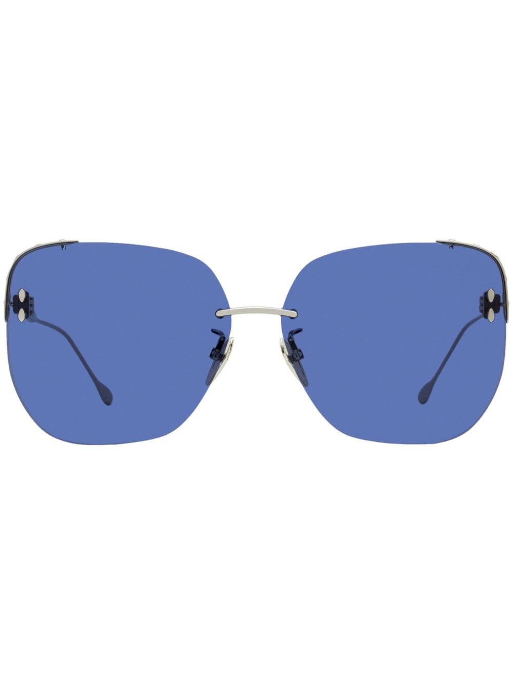 Isabel Marant Eyewear tinted square frame sunglasses - Blue von Isabel Marant Eyewear