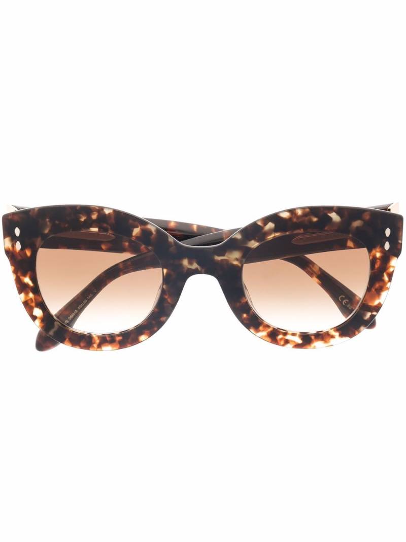 Isabel Marant Eyewear tortoiseshell cat-eye sunglasses - Brown von Isabel Marant Eyewear