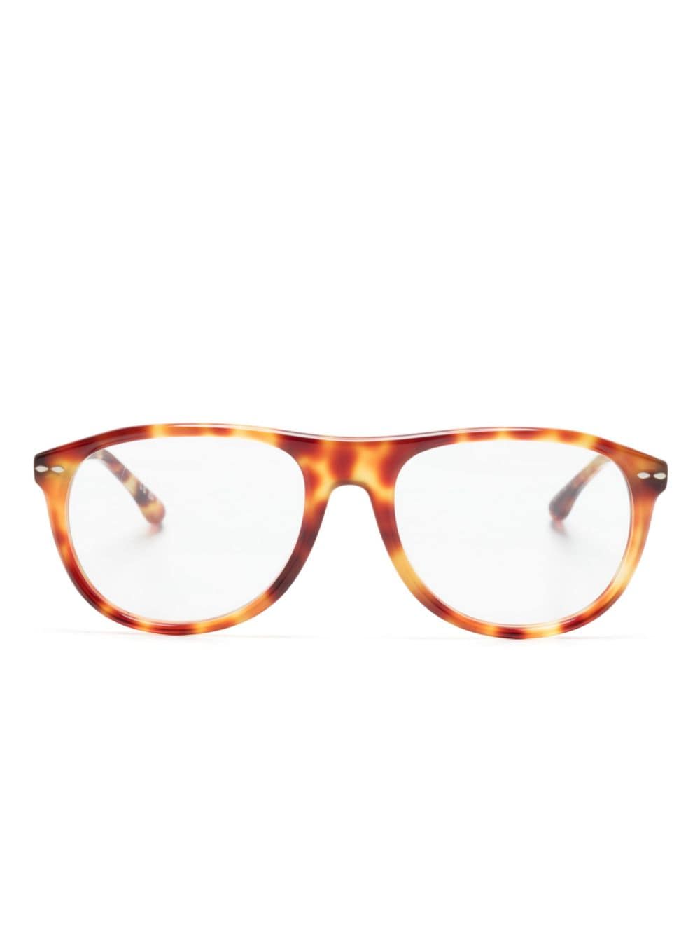 Isabel Marant Eyewear tortoiseshell round-frame glasses - Brown von Isabel Marant Eyewear