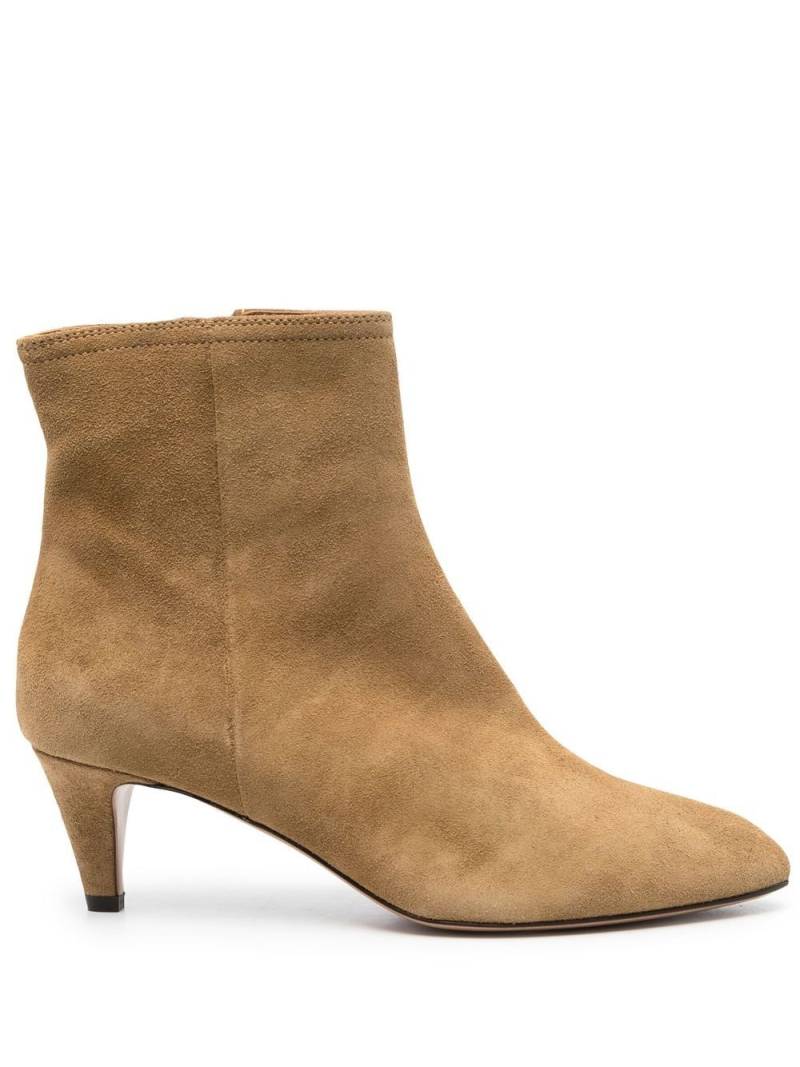 ISABEL MARANT 50mm suede ankle boots - Brown von ISABEL MARANT