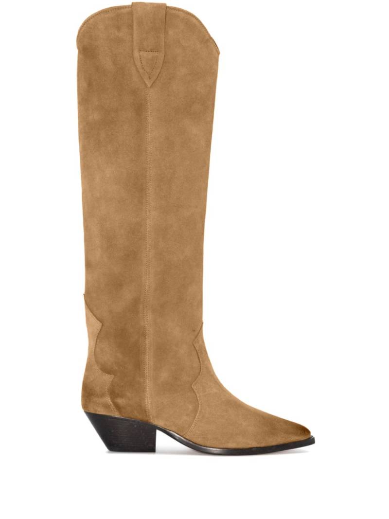 ISABEL MARANT Denvee knee-length boots - Neutrals von ISABEL MARANT