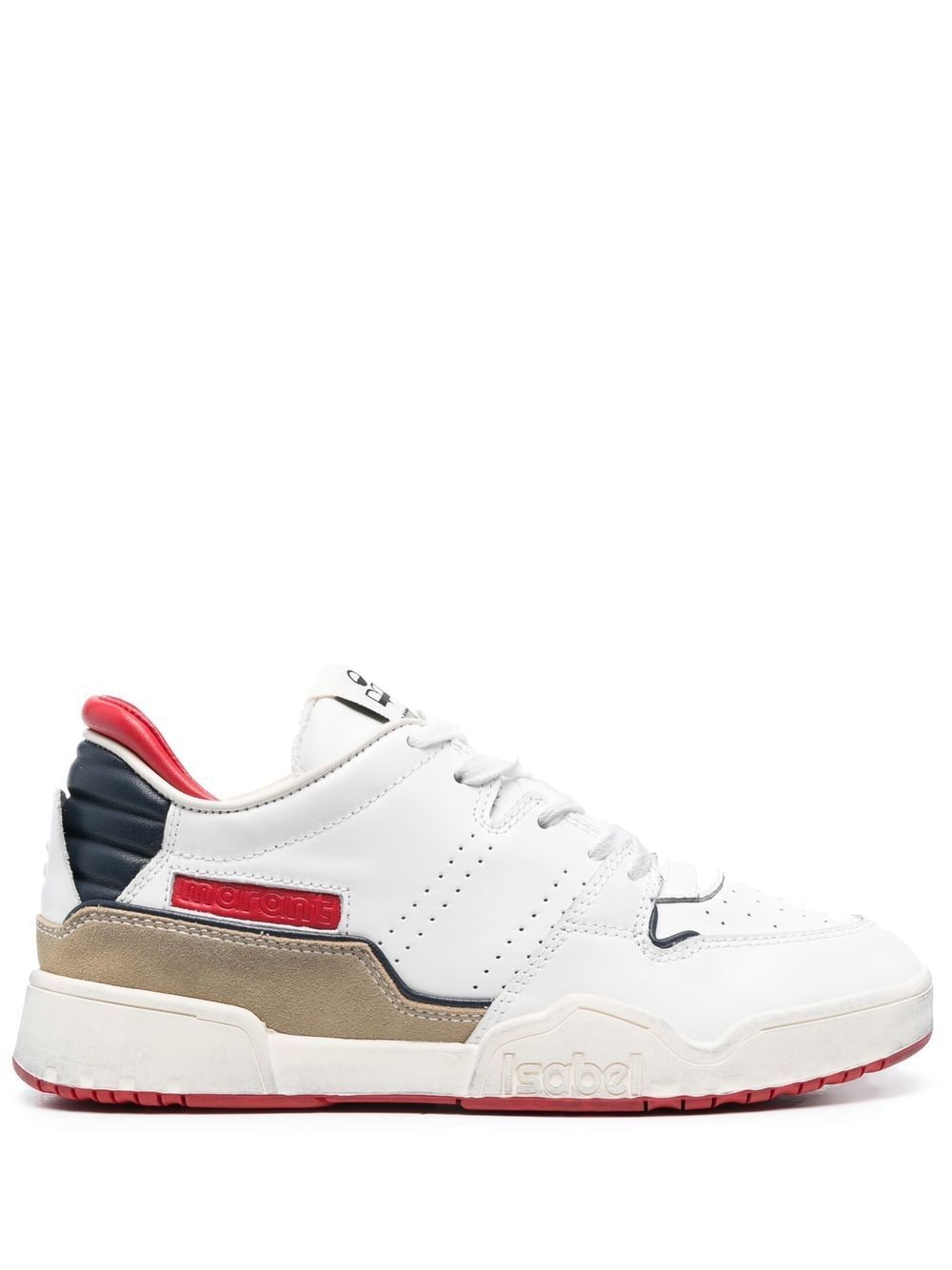 ISABEL MARANT Emree low-top sneakers - White von ISABEL MARANT