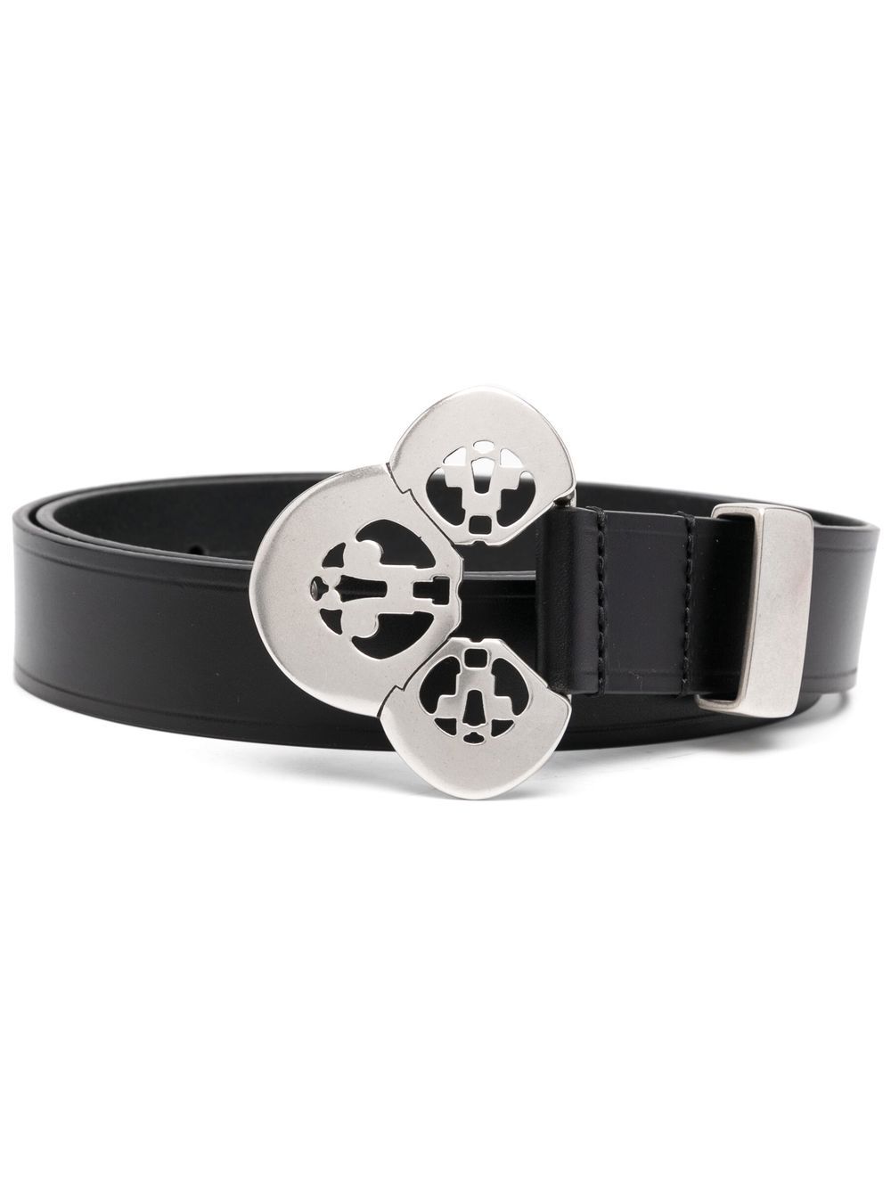 ISABEL MARANT Louama leather belt - Black von ISABEL MARANT